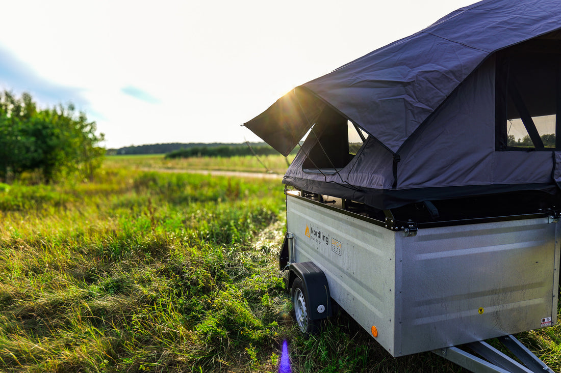 anhänger mit dachzelt globus Nordling® Outdoor