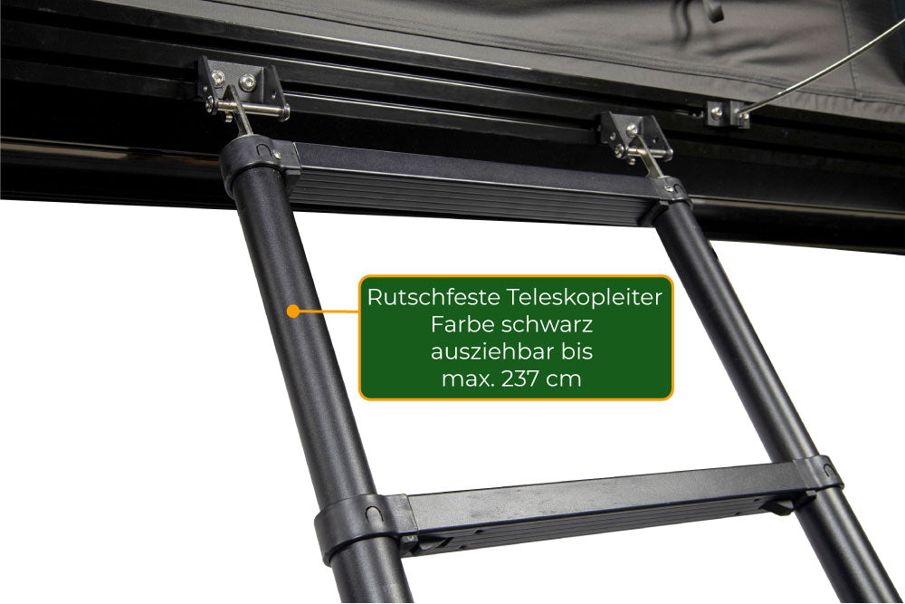 teleskopleiter für dachzelt Dachzelt mieten